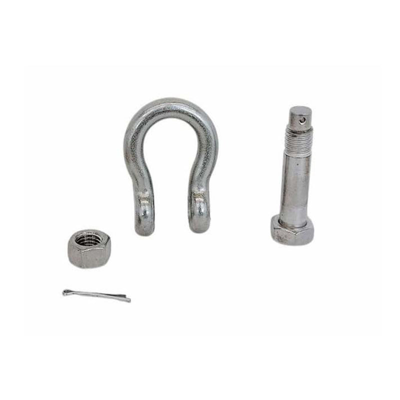 4 Pcs Mil Spec Stainless Steel T316 1/4" Bolt Pin Anchor Shackle 1,000 Lbs WLL