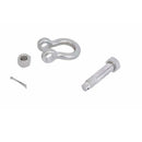 4 Pcs Mil Spec Stainless Steel T316 1/4" Bolt Pin Anchor Shackle 1,000 Lbs WLL