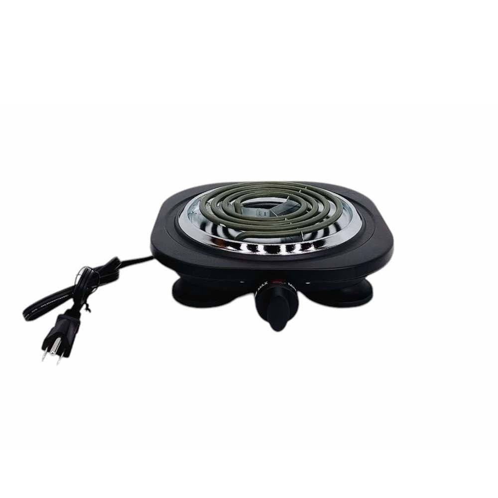 10-1/2" x 9-1/2" x 2-1/2" Single Electric Burner 1000 Watts Single Electric Stove Burner