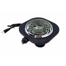 10-1/2" x 9-1/2" x 2-1/2" Single Electric Burner 1000 Watts Single Electric Stove Burner