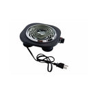 10-1/2" x 9-1/2" x 2-1/2" Single Electric Burner 1000 Watts Single Electric Stove Burner