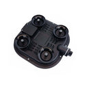 10-1/2" x 9-1/2" x 2-1/2" Single Electric Burner 1000 Watts Single Electric Stove Burner