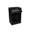 Cash Wrap Checkout Stand with Storage Shelf and Drawer 24"L x 18"D x 38"H