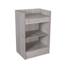Cash Wrap Checkout Stand with Storage Shelf and Drawer 24"L x 18"D x 38"H