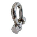 Marine Stainless Steel T316 Mil Spec 1/2" Bolt Pin Anchor Shackle 3,000 Lb WLL