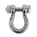 4 Pcs Stainless Steel T316 Mil Spec 5/16" Bolt Pin Anchor Shackle 1,300 Lb WLL