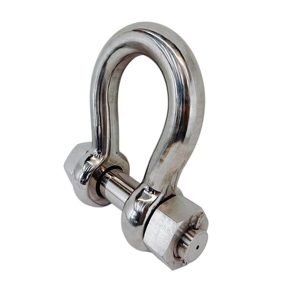 4 Pcs Stainless Steel T316 Mil Spec 5/16" Bolt Pin Anchor Shackle 1,300 Lb WLL