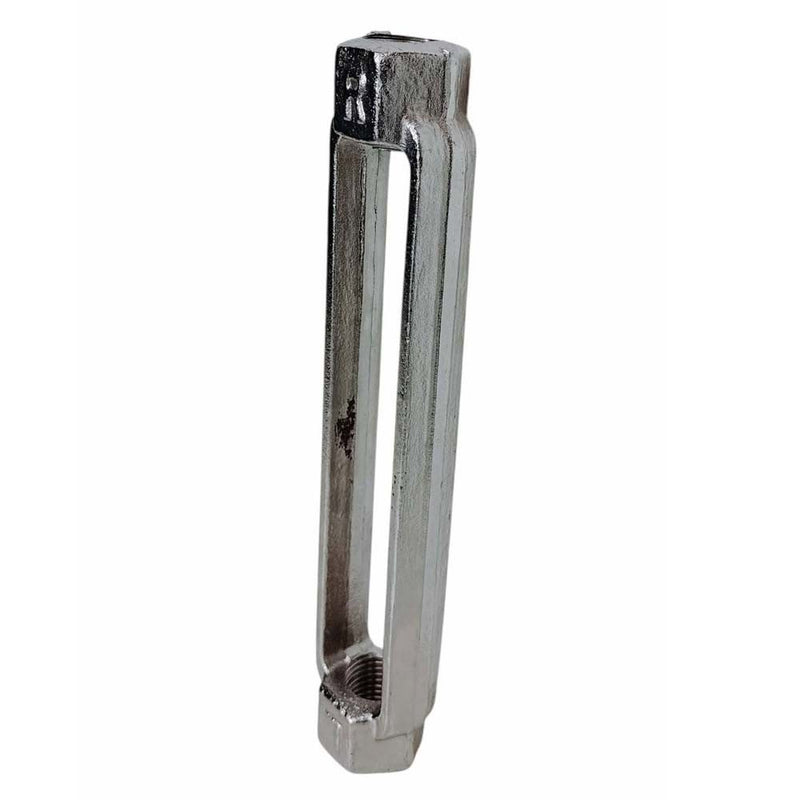 Stainless Steel T316 Mil-Spec 1-1/4" x 12" Turnbuckle Body 12,500 Lbs WLL