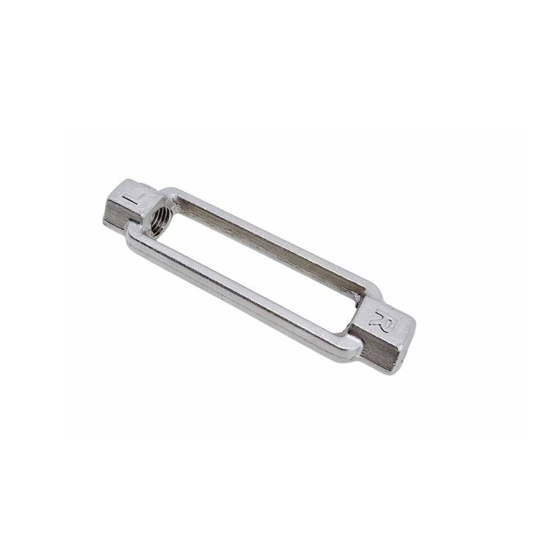 Stainless Steel T316 Mil-Spec 3/8" x 6" Turnbuckle Body 1,200 Lbs WLL