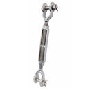 Stainless Steel T316 Mil Spec 1" x 12" Jaw Jaw Turnbuckle 8,000 Lbs WLL