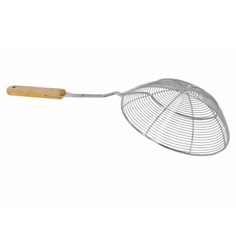 7-3/4" Stainless Steel Wire Skimmer Kitchen Cookware Spider Strainer Skimmer