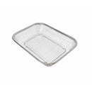 11-1/2" x 8-1/2" Stainless Steel Rectangle Colander Wire Basket Fruit Strainer
