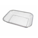 11-1/2" x 8-1/2" Stainless Steel Rectangle Colander Wire Basket Fruit Strainer