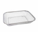 11-1/2" x 8-1/2" Stainless Steel Rectangle Colander Wire Basket Fruit Strainer
