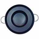 HD 23" x 7" Stainless Steel Concave Comal Griddle Pan Non-Stick Coating Cookware