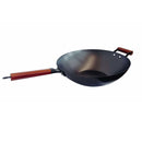13-1/2" Carbon Steel Wok Frying Pan Gourmet Chef Chinese Traditional Wok