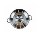 16" Stainless Steel Concave Comal Griddle Pan Cooking Grill Fry Tray Cookware