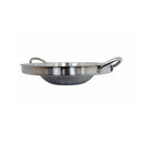 16" Stainless Steel Concave Comal Griddle Pan Cooking Grill Fry Tray Cookware
