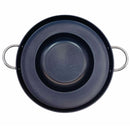 Heavy Duty 23" Stainless Steel Concave Comal Griddle Pan Non-Stick Coating