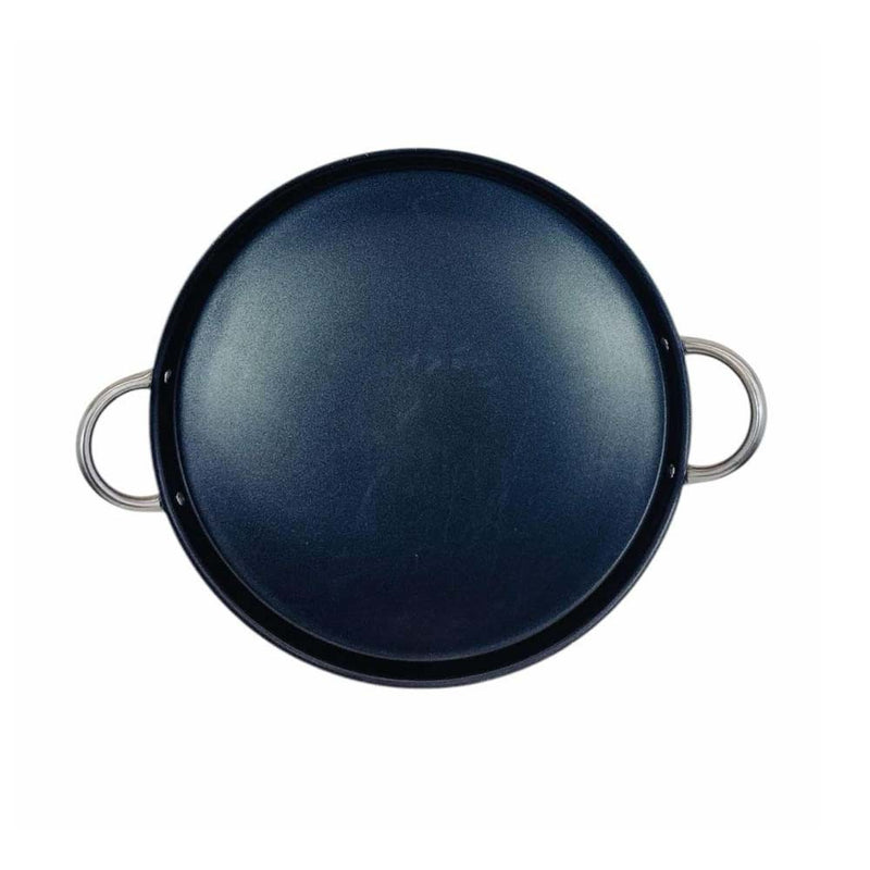 Stainless Steel 16" Comal Griddle Cooking Pan Non-Stick Coating Kitchen Cookware