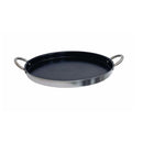 Stainless Steel 16'' Round Flat Comal Griddle Grill Fry Pan Non-Stick