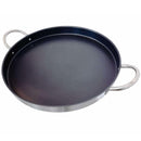 Stainless Steel 21-1/2'' Comal Griddle Cooking Pan Non-Stick Coating Kitchen
