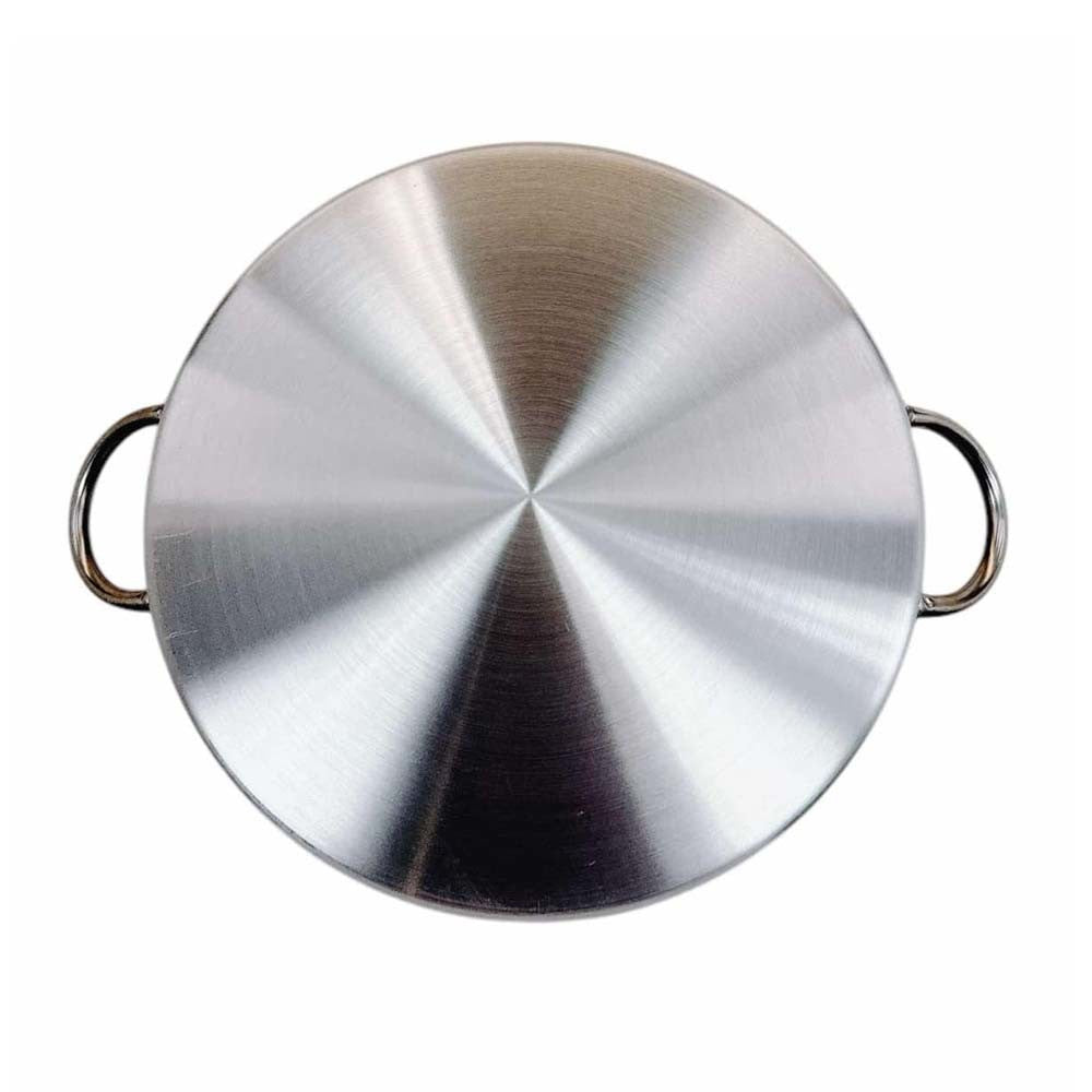 Stainless Steel 21-1/2'' Comal Griddle Cooking Pan Non-Stick Coating Kitchen