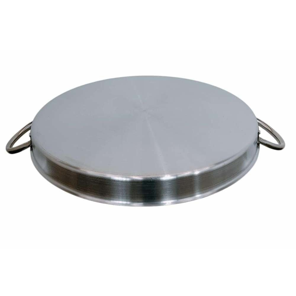 Stainless Steel 21-1/2'' Comal Griddle Cooking Pan Non-Stick Coating Kitchen