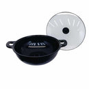 15'' Marble Non-Stick Coating Venice Wok Kitchen Cookware Sauce Pot Pan Cooking