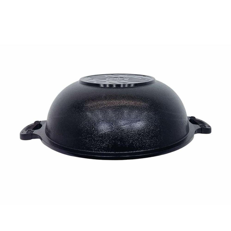 15'' Marble Non-Stick Coating Venice Wok Kitchen Cookware Sauce Pot Pan Cooking