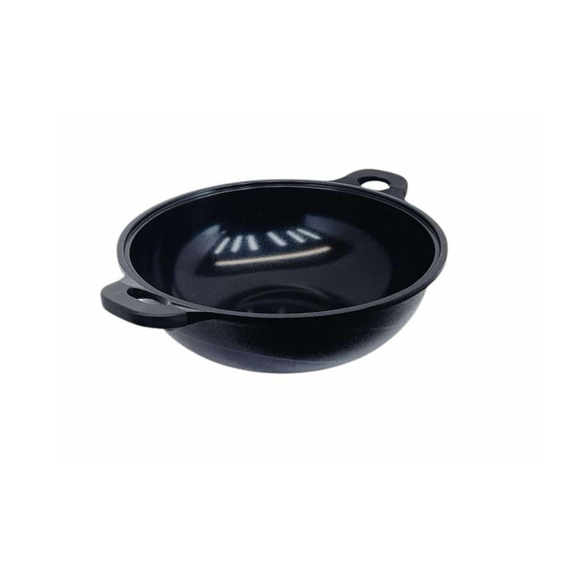 15'' Marble Non-Stick Coating Venice Wok Kitchen Cookware Sauce Pot Pan Cooking