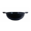 15'' Marble Non-Stick Coating Venice Wok Kitchen Cookware Sauce Pot Pan Cooking