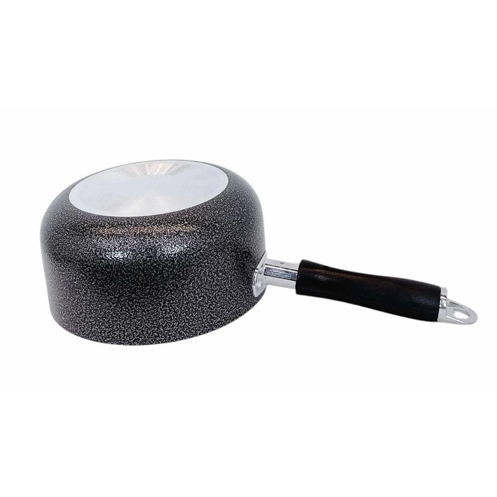 6-3/8" (16CM) Non-Stick Coating Wok Frying Pan With Lid 1.5 QT Cooking Pot