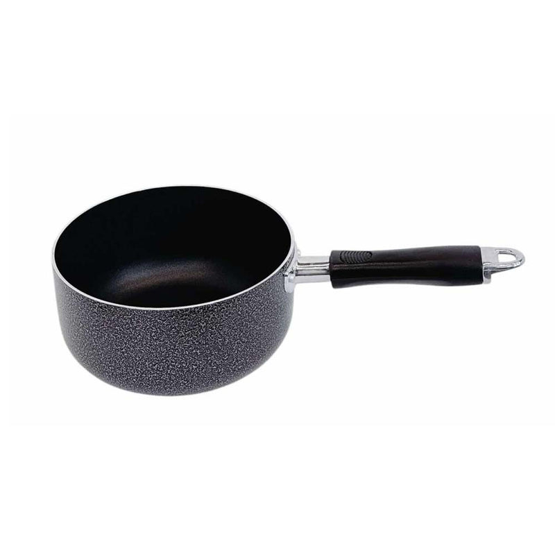 6-3/8" (16CM) Non-Stick Coating Wok Frying Pan With Lid 1.5 QT Cooking Pot