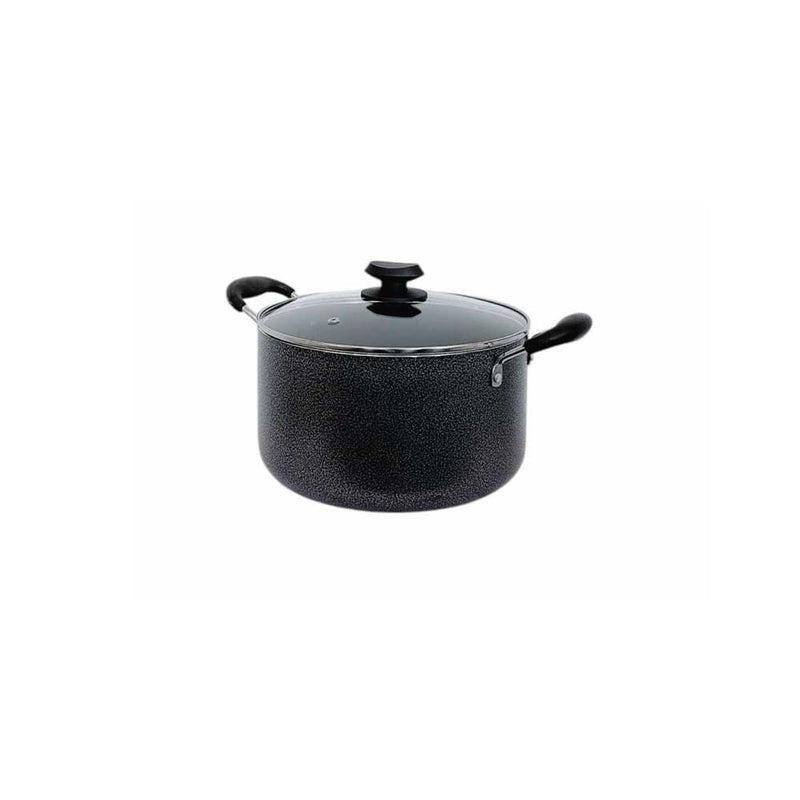 10-3/8" (26CM) Non-Stick Coating Cooking Pot Sauce Pan With Lid 8.5 QT Cookware