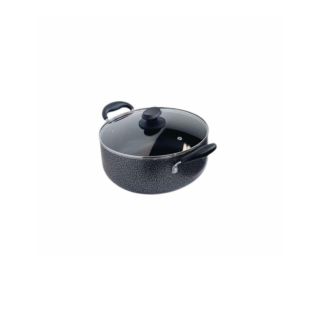 10-3/8" (26CM) Non-Stick Coating Cooking Pot 6QT Sauce Pan With Lid Cookware