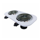 18"x9.5" Portable Double Electric Burner Stove Cooktop 1500W Double Burner