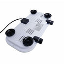 18"x9.5" Portable Double Electric Burner Stove Cooktop 1500W Double Burner