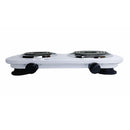 18"x9.5" Portable Double Electric Burner Stove Cooktop 1500W Double Burner