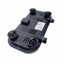 Black 18" x 9-1/2" Portable Double Electric Burner Stove Cooktop Cooking Stove