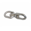 Mil Spec Marine 316 Stainless Steel Drop Forged 5/8" Eye Eye Swivel 6,000 Lb WLL