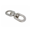 Mil Spec Marine 316 Stainless Steel Drop Forged 5/8" Eye Eye Swivel 6,000 Lb WLL