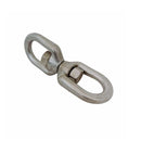 Mil Spec Marine 316 Stainless Steel Drop Forged 5/8" Eye Eye Swivel 6,000 Lb WLL