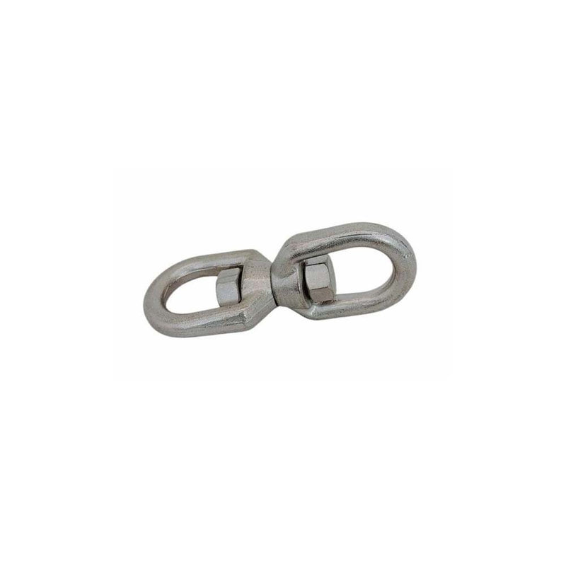 4 Pcs Mil Spec 316 Stainless Steel Drop Forged 5/16" Eye Eye Swivel 1,500 Lb WLL