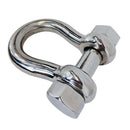 Marine Stainless Steel T316 Mil-Spec 7/8" Bolt Pin Anchor Shackle 8,000 Lb WLL