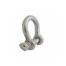 Mil Spec T316 Stainless Steel 1/2" Screw Pin Anchor Shackle 3,000 Lbs WLL