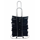 18"L x 33-1/2"H Chrome Clothes Hanger Stacker Organizer Retail Fixture Display