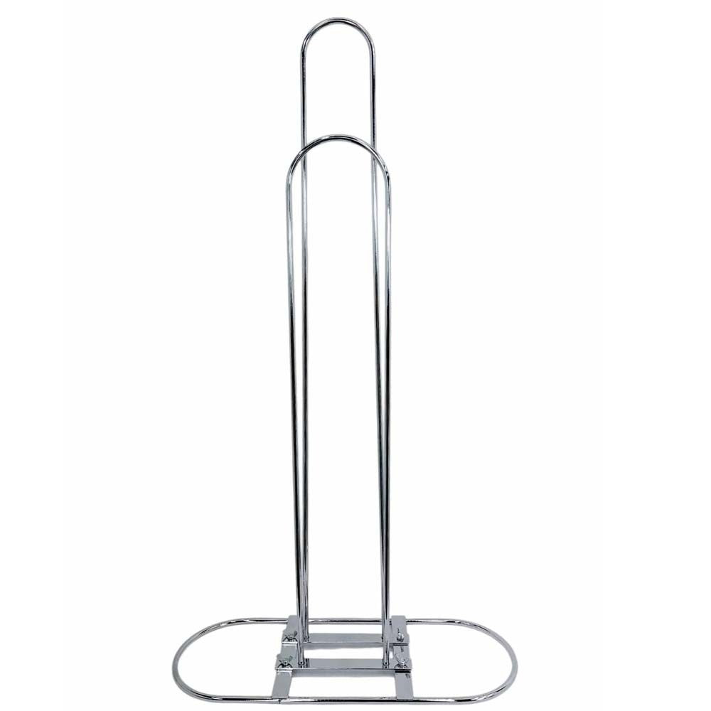 18"L x 33-1/2"H Chrome Clothes Hanger Stacker Organizer Retail Fixture Display