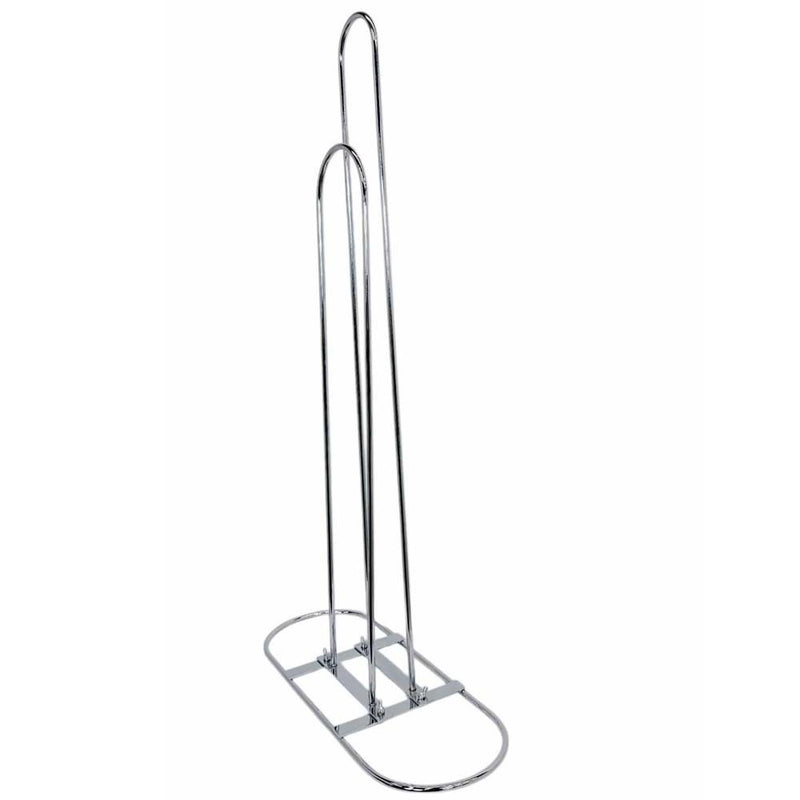 18"L x 33-1/2"H Chrome Clothes Hanger Stacker Organizer Retail Fixture Display