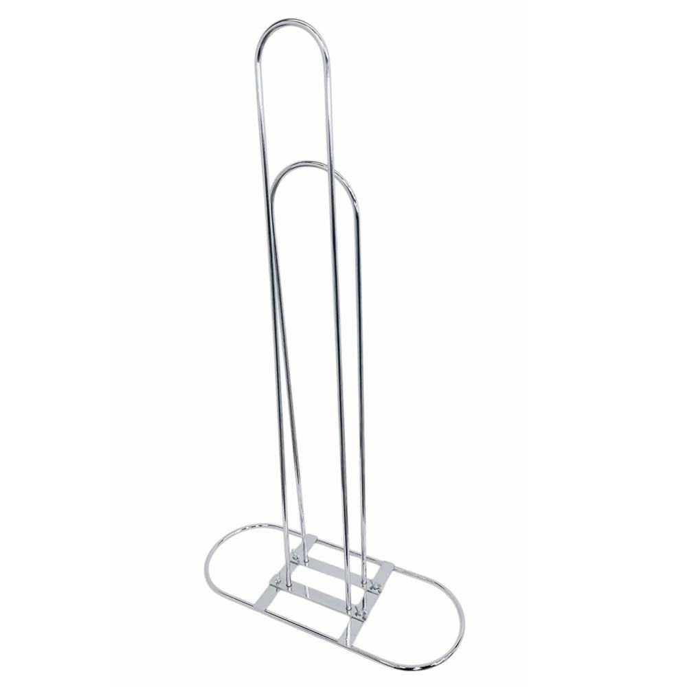 18"L x 33-1/2"H Chrome Clothes Hanger Stacker Organizer Retail Fixture Display